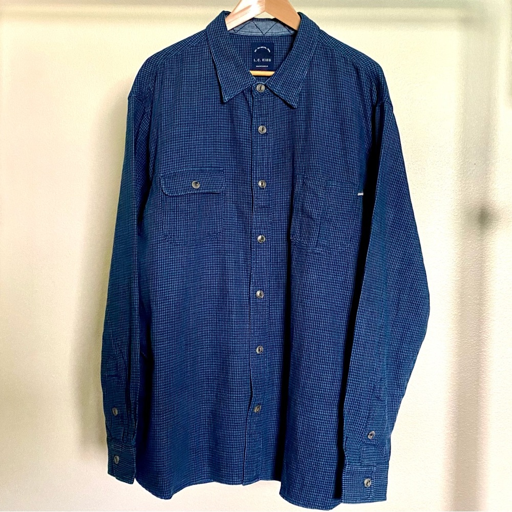 L. C. King mens shirt